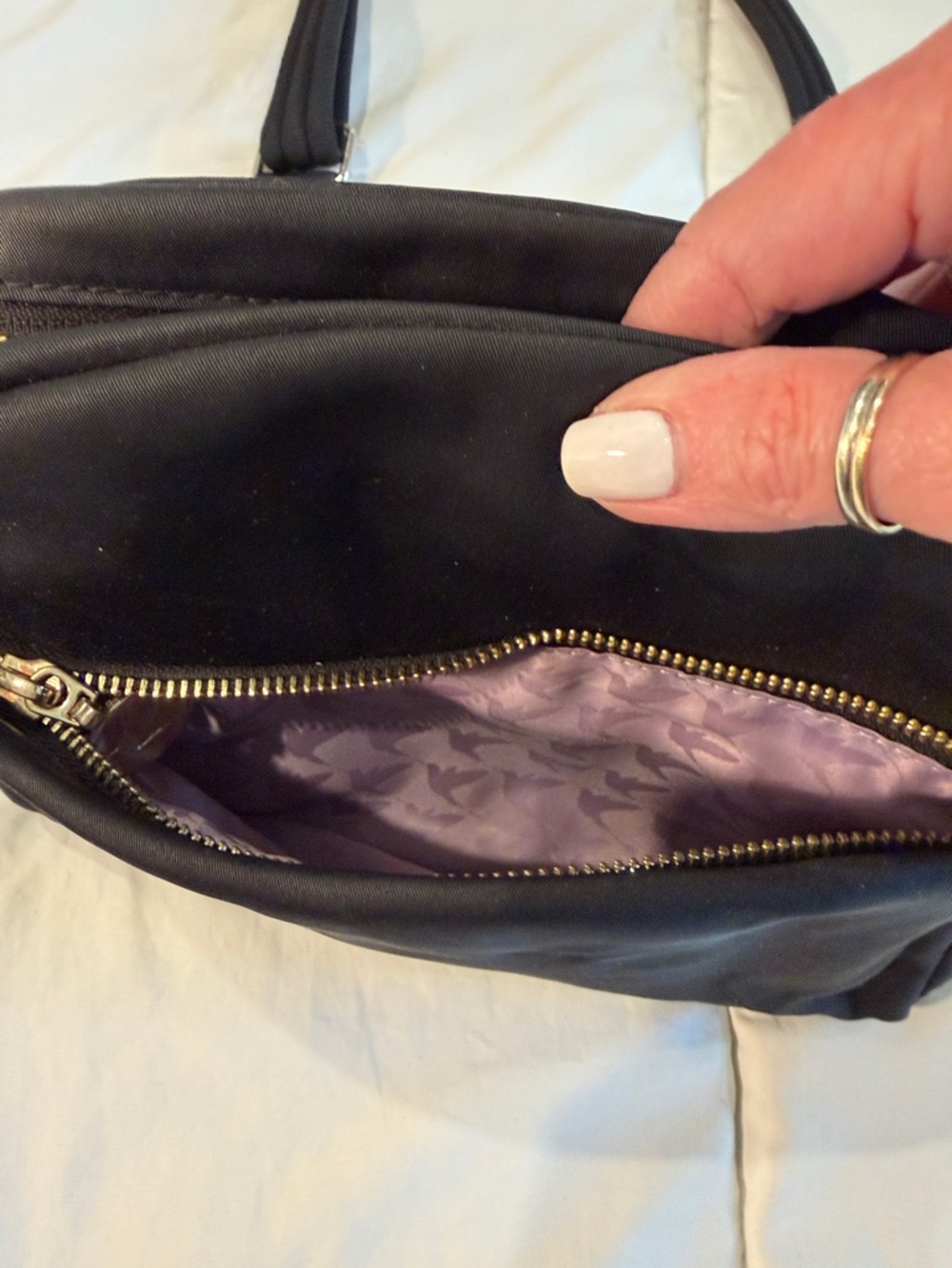 Black Crossbody Bag for Women - Classic Everyday Carry - Picture 8 of 8